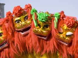chinesische Puppendrachen