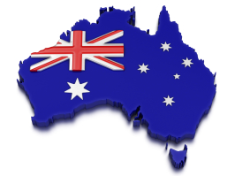 australien karte