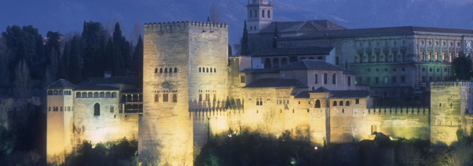 Schloss in der Nacht