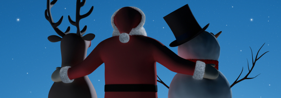 Santa Klaus mit Elch und Schneemann, Weihnachten, urlaub winter, Ferien travels, interlux travel, поездка Лапландия, северное сияние